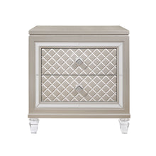 Load image into Gallery viewer, Cross - Glam Nightstand - Champagne
