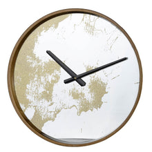 Load image into Gallery viewer, Modern Round Wall Clock - Gold / White
