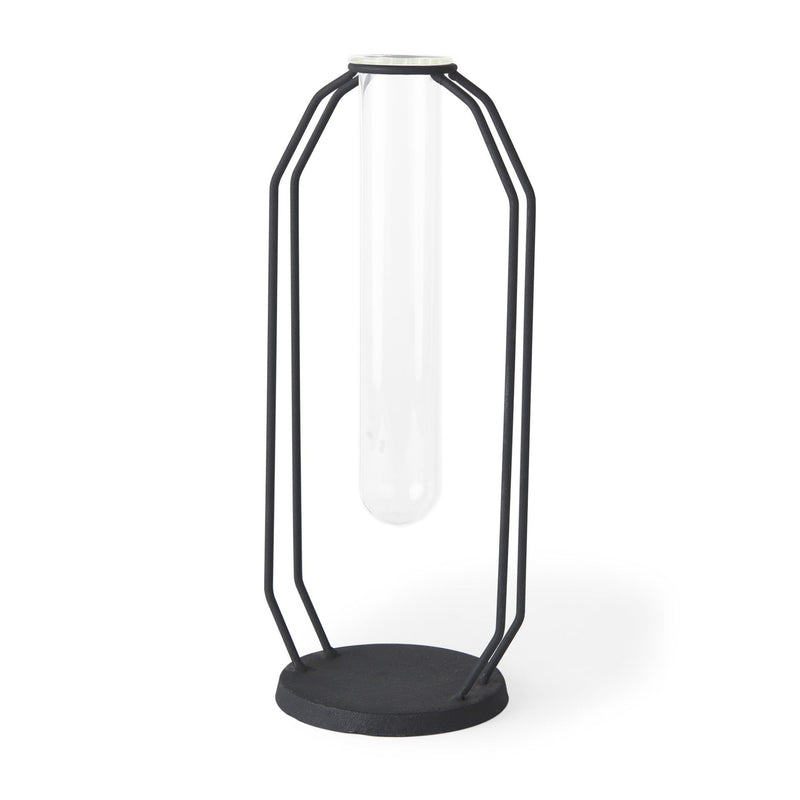 Table Vase (608697) - Black / Clear