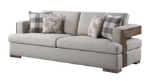 Load image into Gallery viewer, Niamey - Sofa With 4 Toss Pillows - Walnut
