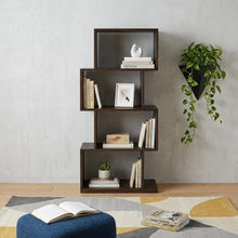 Load image into Gallery viewer, Three Tier Bookcase - Dark Brown
