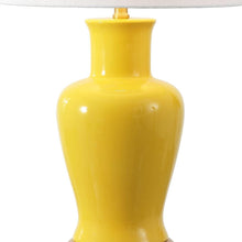Load image into Gallery viewer, Urn Bedside Lamp With Empire Shade - Yellow
