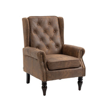 Load image into Gallery viewer, Modern Accent Armchair With Sturdy Wood Legs
