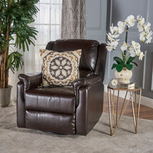 Load image into Gallery viewer, Glider Recliner With Swivel, Manual Reclining Chair
