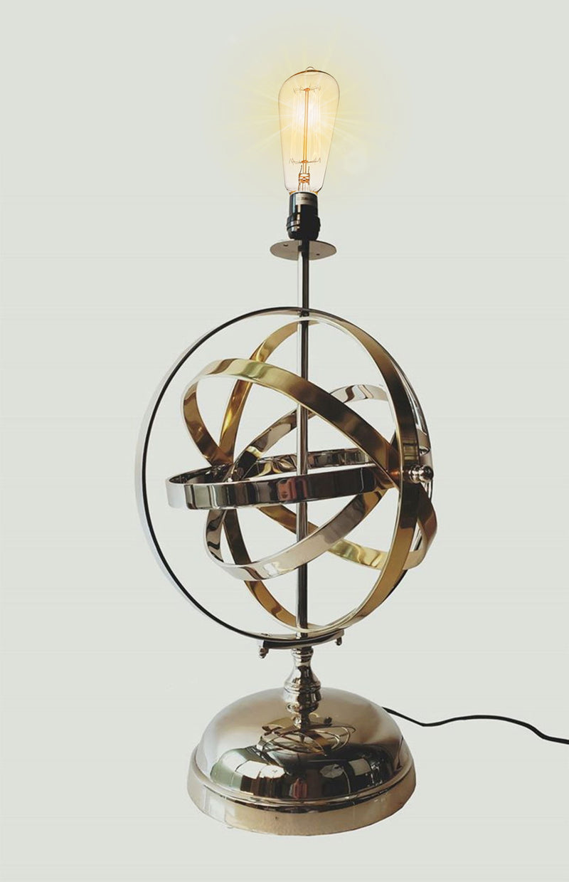 Metal Standard Table Lamp - Bronze