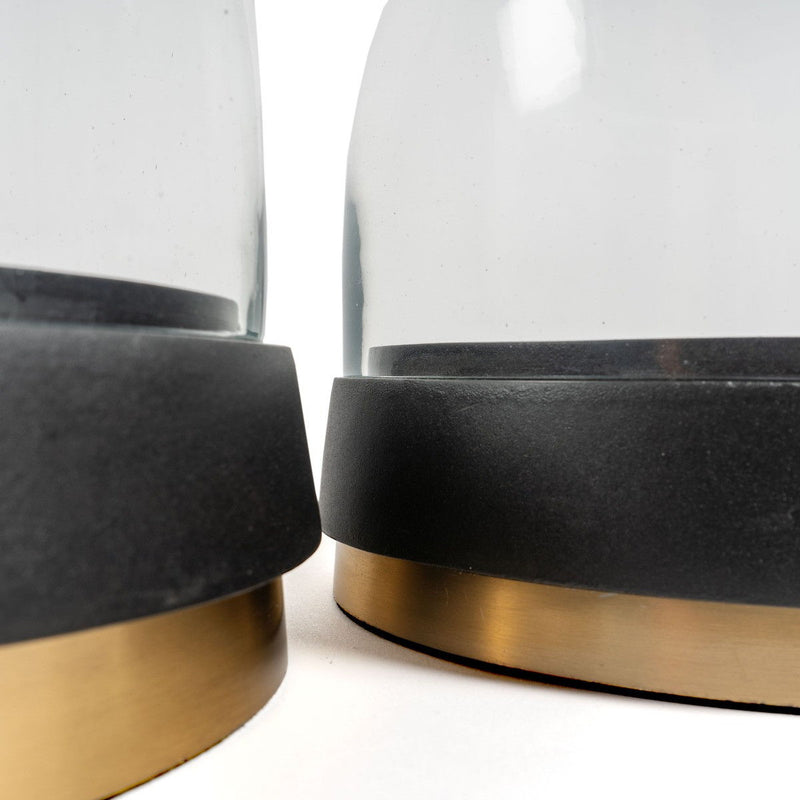 Decorative Bowl (Set of 3) - Black / Gold