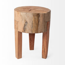 Load image into Gallery viewer, Ottoman Round - Brown
