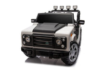 Load image into Gallery viewer, 12V7A 30W*2 Four-Wheel Drive Seat One Button Start, Forward And Backward, High And Low Speed, Music, Front Light, Power Display, Two Doors Can Open, 2.4G R / C, Seat Belt Four Wheel Absorber
