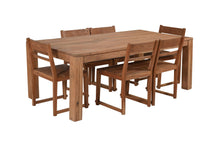 Load image into Gallery viewer, 84" Rectangular Solid Wood Dining Table - Natural
