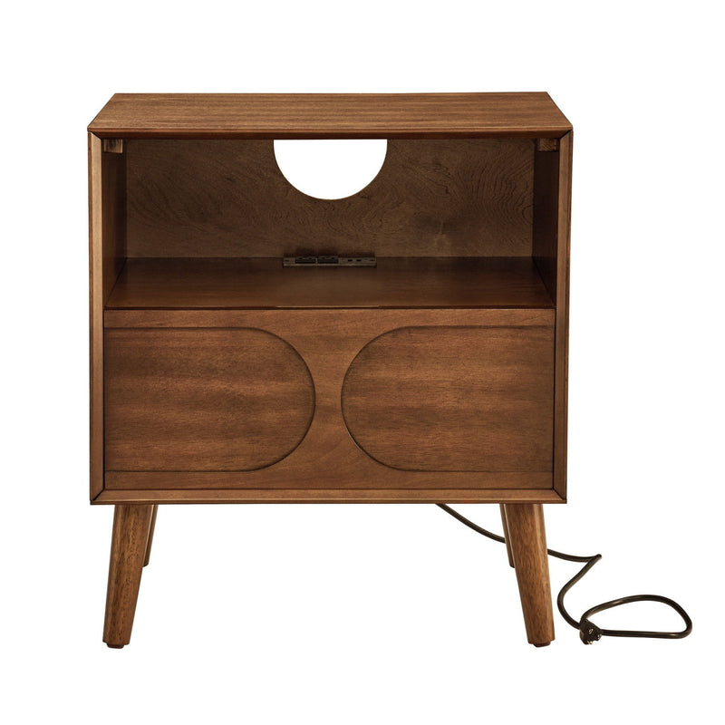 Wood Accent Cabinet (691684) - Brown
