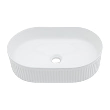 Load image into Gallery viewer, Vessel Oval Bathroom Sink - White
