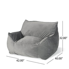 Load image into Gallery viewer, Allea - Bean Bag Chair With Armrests
