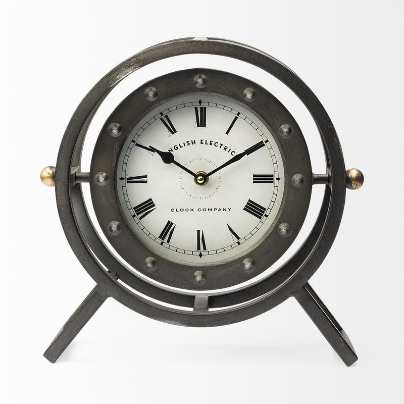 Table Clock (376225) - Black / White