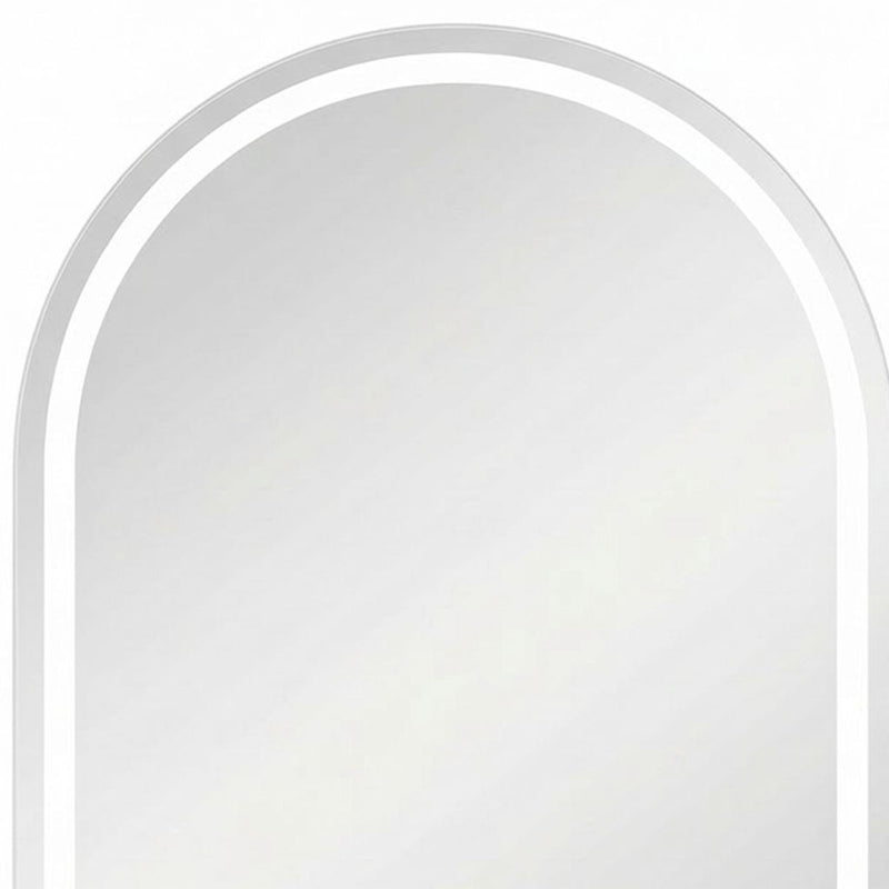 35" Arch Frameless Accent Mirror - Clear