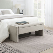 Load image into Gallery viewer, Modern Upholstered Large Bed End Bench With Storage
