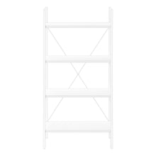 Load image into Gallery viewer, Four Tier Etagere Bookcase (489799) - White

