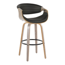 Load image into Gallery viewer, Symphony - Mid-Century Modern Fixed Height Barstool With Swivel With Round Footrest (Set of 2)
