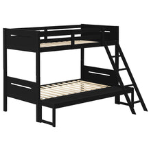 Load image into Gallery viewer, Bunk Bed With Built In Ladder, Safety Guardrails And Angled Access Step
