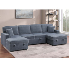 Load image into Gallery viewer, Convertible Sectional With Pull Out Bed
