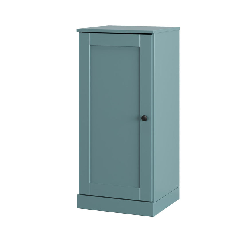 Ten Pair Solid Woodshoe Storage Cabinet (752117) - Aqua