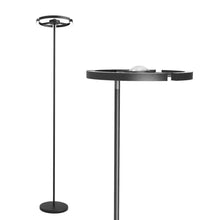 Load image into Gallery viewer, Color Changing LED Rotating Head Floor Lamp - Black
