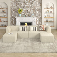 Load image into Gallery viewer, Modern Minimalist Sleeper Sofa, Compressed Sectional Single Seat
