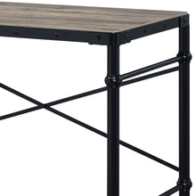 Load image into Gallery viewer, Oklarth - Rustic Writing Desk - Black / Oak
