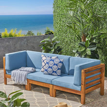 Load image into Gallery viewer, Oana - 3 Piece Sofa Set With Water Resistant Cushions
