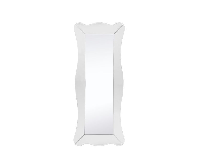 65" Novelty Glass Framed Full Length Hanging Mirror - Clear