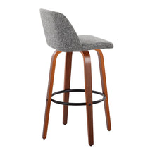 Load image into Gallery viewer, Toriano - Mid Century Modern Fixed Height Barstool Swivel And Round Footrest (Set of 2)
