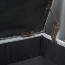 Load image into Gallery viewer, Ottoman With Birch Wood Legs And Cushioned Top For Comfort
