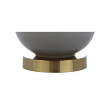 Load image into Gallery viewer, 25" Novelty Table Lamp LED With Drum Shade - White / Gold
