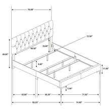 Load image into Gallery viewer, Lexie - Tufted Panel Bedroom Set
