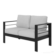 Load image into Gallery viewer, Patio All-Weather Loveseat With Thick Cushions
