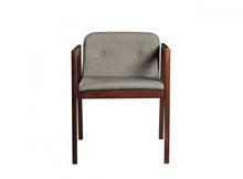 Load image into Gallery viewer, Faux Leather Dining Chairs (Set of 2) - Dark Gray
