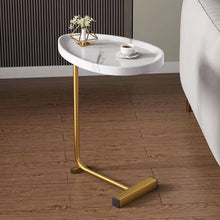 Load image into Gallery viewer, C-Shaped Side Table, Small Sofa Table For Cough, Bedroom
