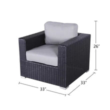 Load image into Gallery viewer, Patio Chair With Cushions Stylish Design
