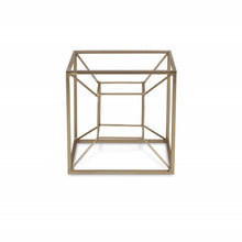 Load image into Gallery viewer, Hand Painted Decorative Box Tabletop Sculpture - Champagne

