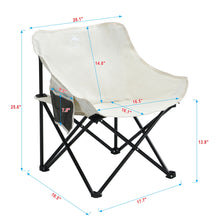 Load image into Gallery viewer, Portable Folding Camping Chairs With Carry Bag (Set of 2)
