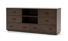 Load image into Gallery viewer, Six Drawer Double Dresser - Walnut
