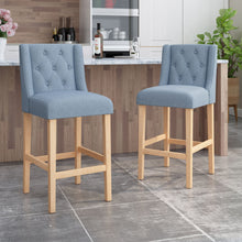 Load image into Gallery viewer, Ethereon - Tufted Counter Stool (Set of 2)
