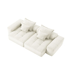 Load image into Gallery viewer, Modern Oversized Diy Combination Modular Sectional Sofa With Pillows
