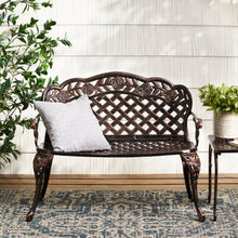Load image into Gallery viewer, Lucia - Outdoor Garden Bench - Copper
