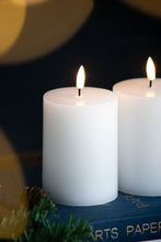 Load image into Gallery viewer, LED Candles With Wick And Remote Control Timer (Set of 2) - White
