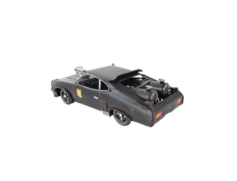 Hand Painted Model Car Tabletop Sculpture (401769) - Gray