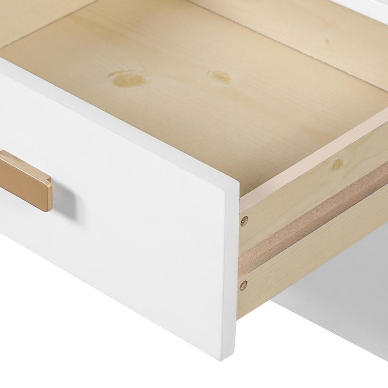 Five Drawer Vanity Table (714442) - White