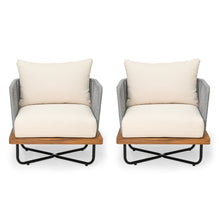 Load image into Gallery viewer, Lucca - Outdoor Acacia Wood Chair
