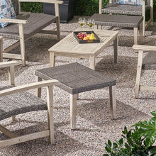 Load image into Gallery viewer, Savannah - Outdoor Wicker And Ottoman - Gray
