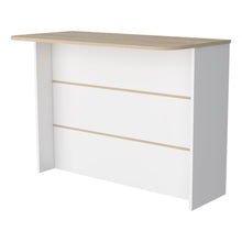 Load image into Gallery viewer, 47" Kitchen Island With Storage - White / Natural
