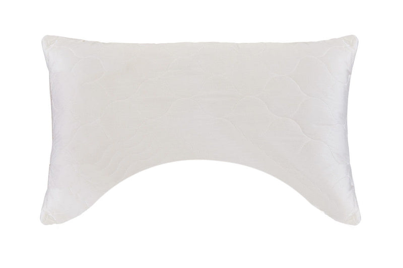 Cotton Latex Foam And Wool Hypoallergenic Ergonomic Bed Pillow - Queen